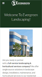 Mobile Screenshot of evergreenlandscapingservices.com